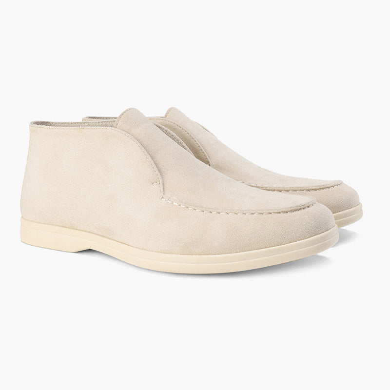 Old Money High Suede Loafers