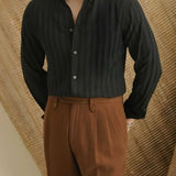 Striped Button Down Seersucker Shirt - Cross & Crown