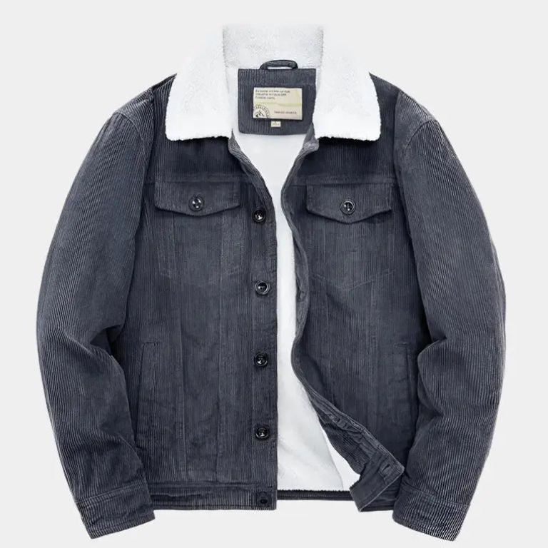 Minimalist Vintage Corduroy Jacket - Cross & Crown