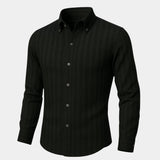 Striped Button Down Seersucker Shirt - Cross & Crown