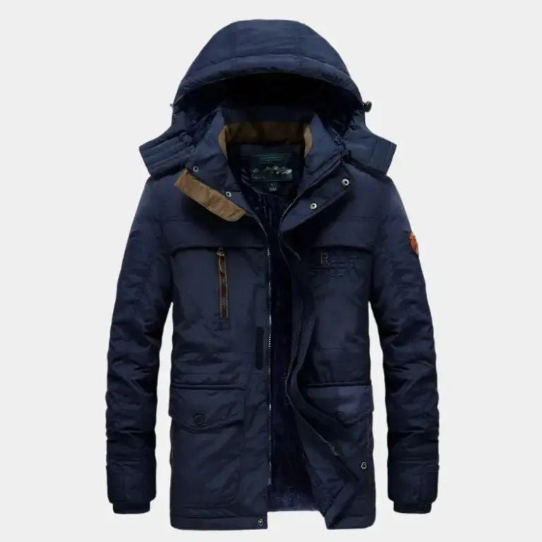 Military Hooded Jacket - Cross & Crown
