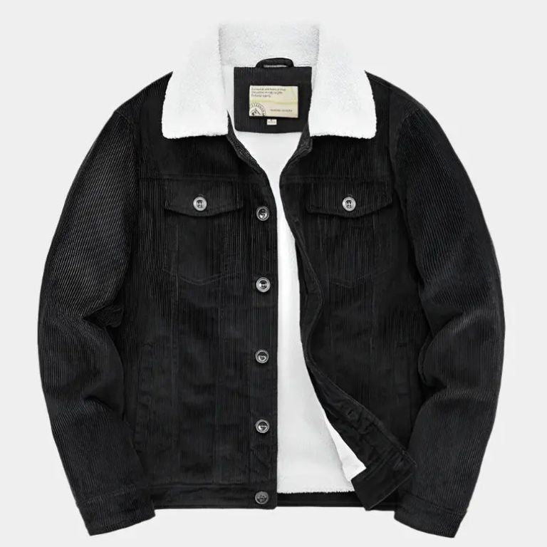 Minimalist Vintage Corduroy Jacket - Cross & Crown