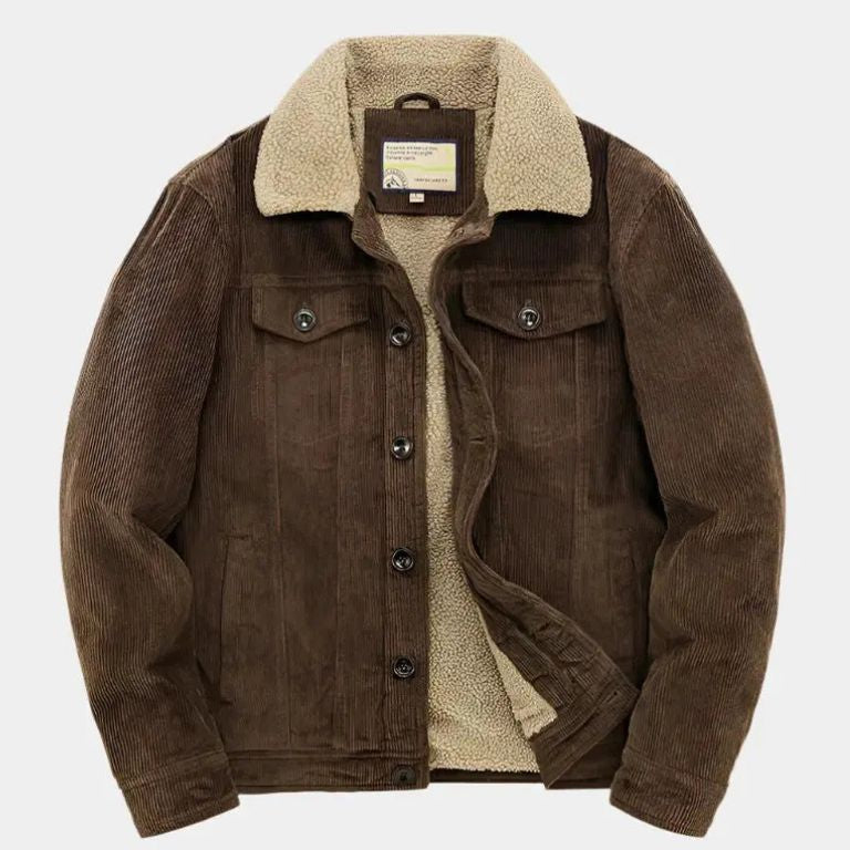 Minimalist Vintage Corduroy Jacket - Cross & Crown