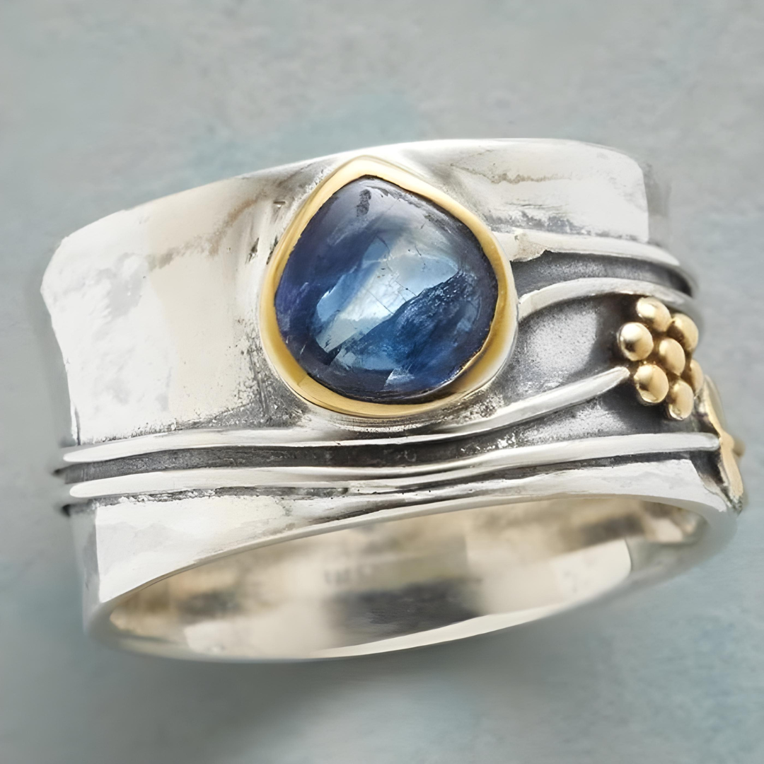 Clare Bohemian Gemstone Meditation Ring